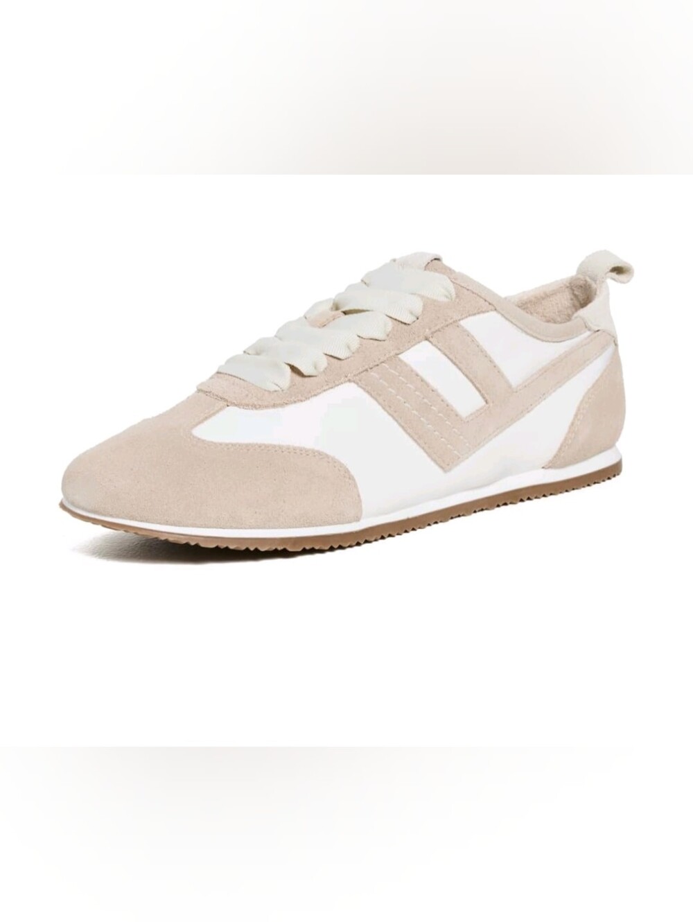 Free People Sz 7 Women's. Aceas Tennis Shoe Chalk/Desert Sand Combo New